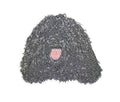 Puli Dog Face (4" x 3.4") embroidered iron-on patch
