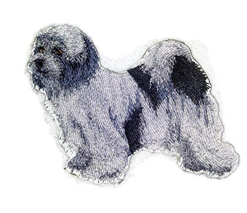 Amazing Custom Dog Portraits [Tibetan Terrier] Embroidered Iron On/Sew Patch (4.5" x 4.5") Made in USA]