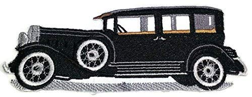 Colección de Autos Clásicos [Cadillac 1930] [Historia del Automóvil Americano Bordada] Parche Bordado para Planchar o Coser [16,5 x 6,35 cm] Hecho en EE. UU.