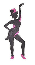 BeyondVision Let's Dance [Jazz Silhouette Left Posture] / (5.7" x 2.2") [] embroidered iron-on patch