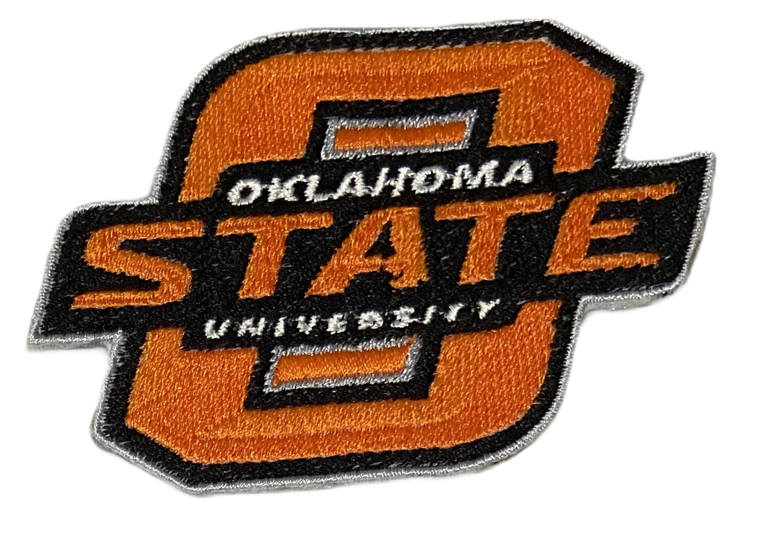 Oklahoma State Cowboys Embroidered Patch | Iron-On or Sew-On | College Football Applique for Jackets, Bags & DIY Fashion