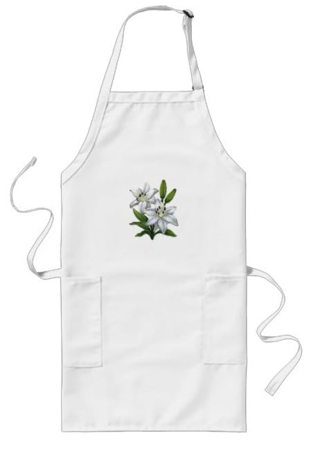 Parche bordado para planchar o coser, personalizado y único, "Flores de lirio", "El mejor deleite del jardín" [5,87" (ancho) x 7,07" (alto)] [Hecho en EE. UU.]