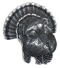 Happy Thanksgiving [ Turkey Sketch] / (7.8" x 7.16") [] embroidered iron-on patch