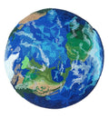 Mother Earth Our Planet / Applique (7.8" x 7.69") [] embroidered iron-on patch