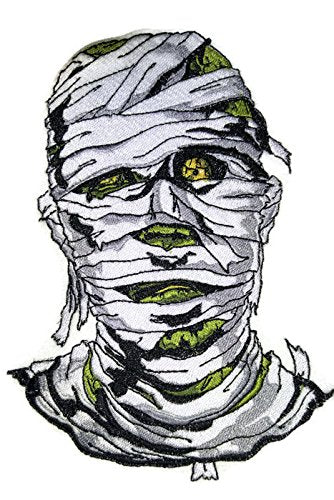 Custom and Unique Happy Halloween [Classic Monster Portraits-6] Embroidered Iron on/Sew Patch (7.8" x 5.6") [Made in USA]