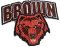 Brown Bears Logo Iron On Patch
