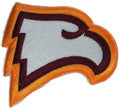 Winthrop Eagles logo Iron On Patch