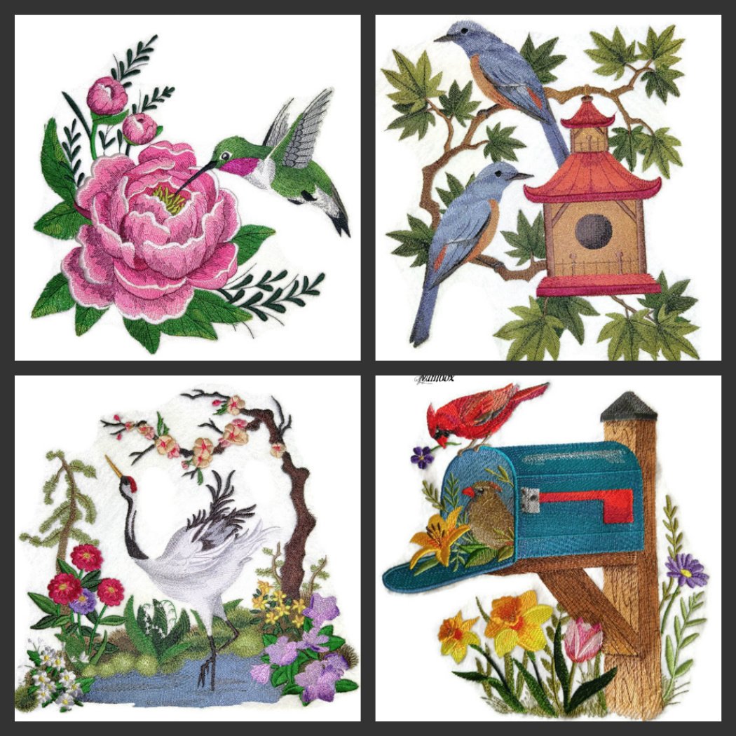 Beyond Vision Custom Bird Pileated Woodpecker Embroidery Iron On/Sew Patch (6.89" x 9.49")
