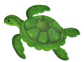 Nature's Bounty Turtle Portraits [ Sea Turtle in Watercolor] / (7.28" x 5.85") embroidered iron-on patch