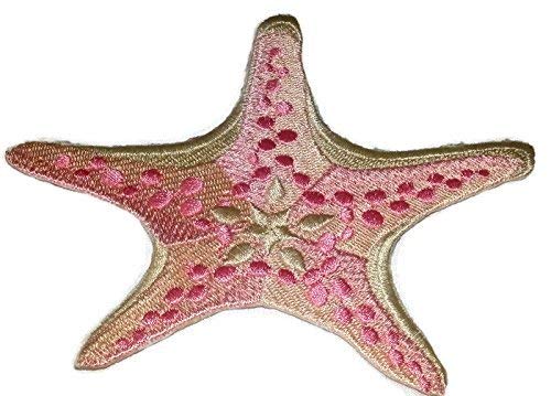 Nature's Bounty Beautiful Custom Fish Portraits [ Starfish ] Embroidered Iron On/Sew Patch (5.5" x 4.5") Made in USA