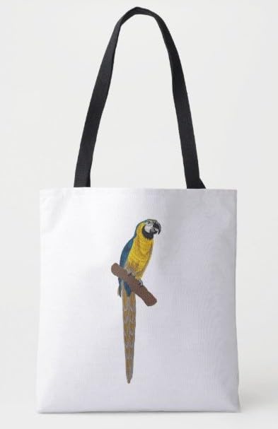 Custom Birds Blue & Yellow Macaw Beyond Vision (3.11" x 8.52")