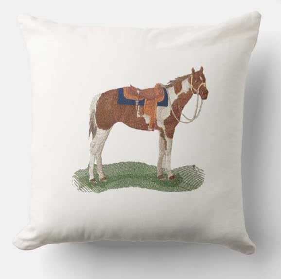 Beyond Vision Custom Horse [ Paint Horse ] Embroidered Iron on/Sew Patch (6.49" x 5.66")
