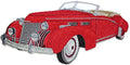 1940 Cadillac 62 (6.87" x 3.55") embroidered iron-on patch