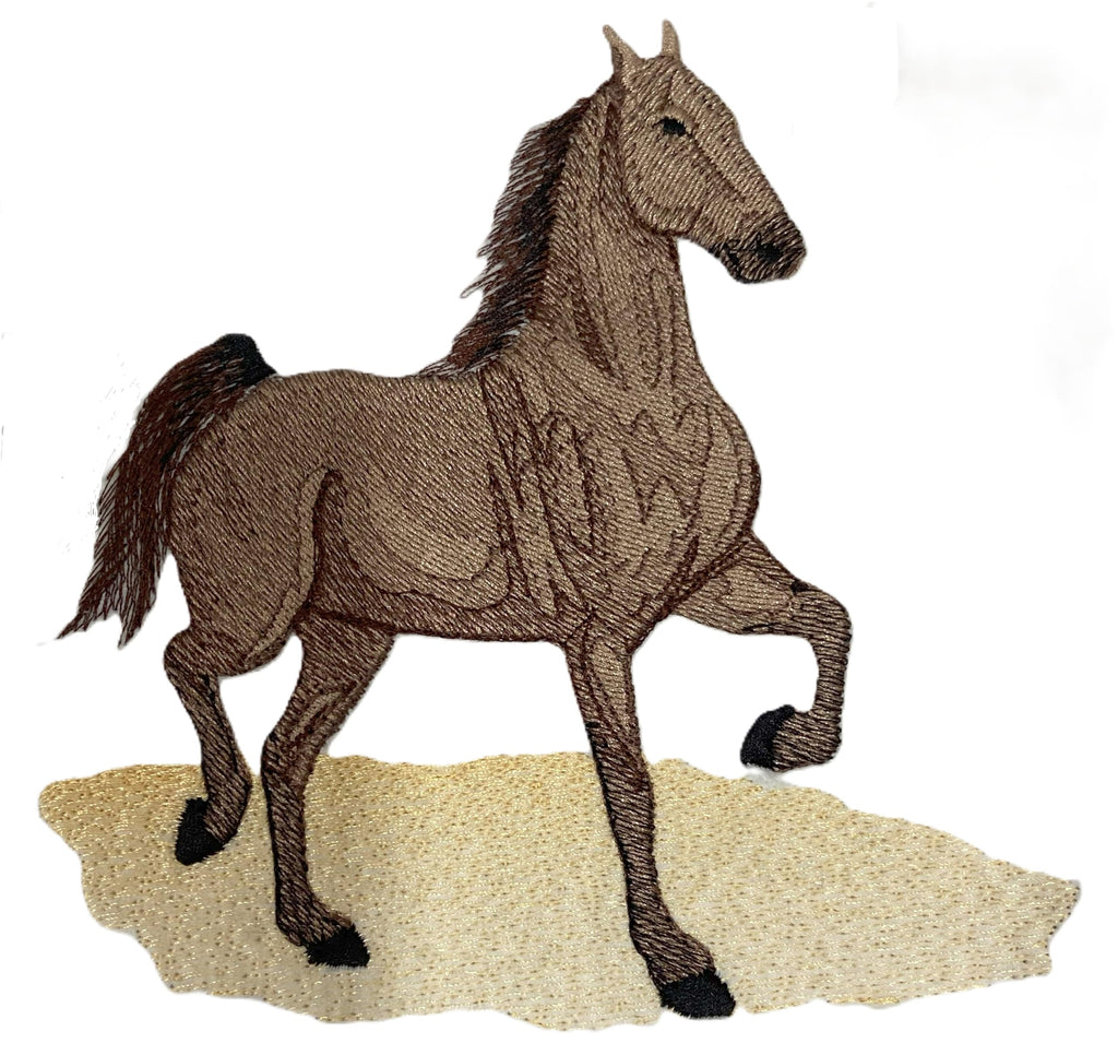 Set of 3 Grand Equine & Horse Lover 3-Pack Embroidered Patches | Iron-On or Sew-On Appliques for Jackets, Vests & DIY Crafts Component