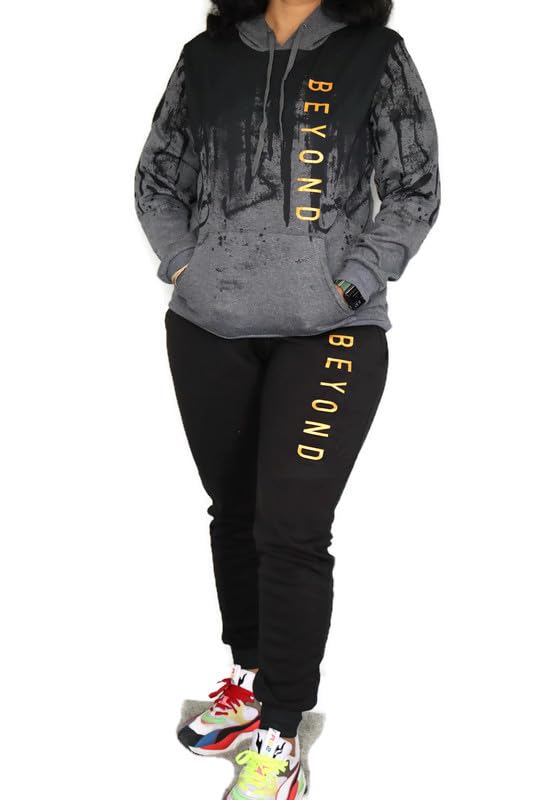 BeyondVision Women's 2 Piece Outfits Long Sleeve Hoodie and Jogging Pants Tracksuit Sets