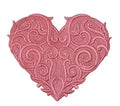 Luxurious Baroque Heart [] / (5.52" x 7.8") embroidered iron-on patch
