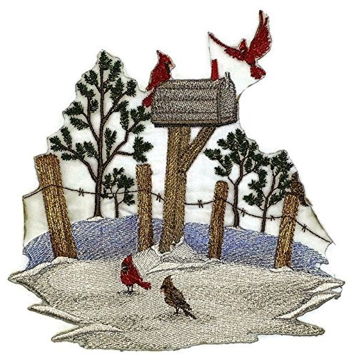 BeyondVision Custom and Unique Winter Bonanza [ Seasonal Delivery Winter ] Embroidered Iron on/Sew Patch (7" x 7") [Made in USA]