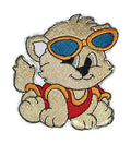 Nature Weaved in Threads, Cute Baby [] / 3.55" x 3.48" [] embroidered iron-on patch
