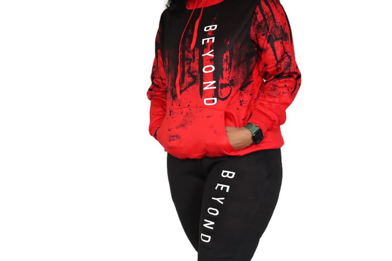 BeyondVision Women's 2 Piece Outfits Long Sleeve Hoodie and Jogging Pants Tracksuit Sets