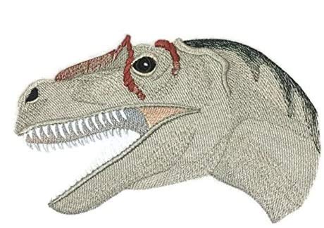 Custom and Unique Dinosaurs [Allosaurus Head ](6.74" x 4.55") [Made in USA]