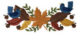 Autumn [ Autumn Leaf Border ] / (3.4" x 7.8") embroidered iron-on patch