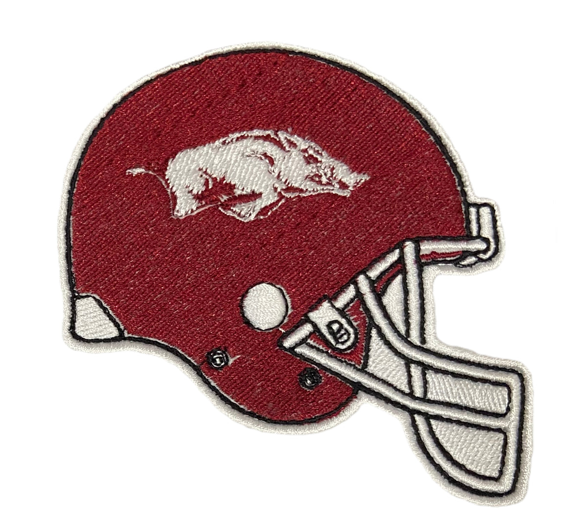 Arkansas Razorbacks embroidered iron-on patch