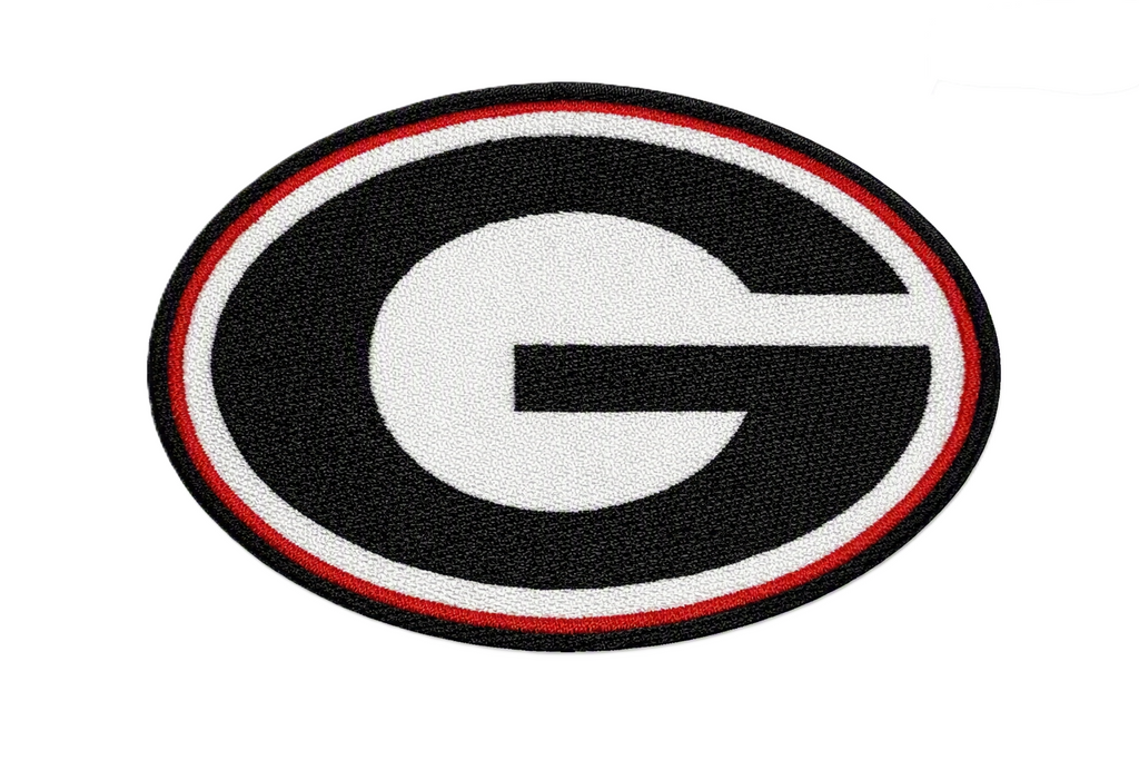 Georgia Bulldogs embroidered iron-on patch