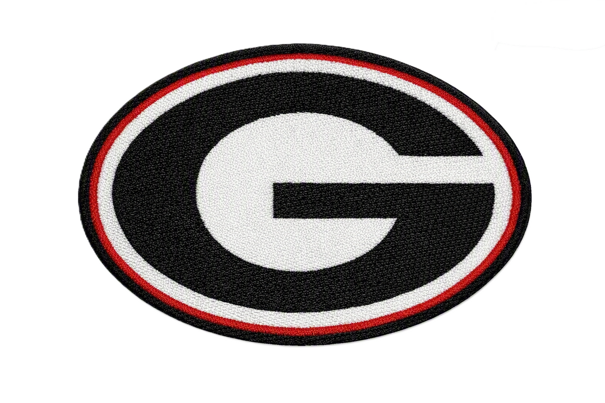 Georgia Bulldogs embroidered iron-on patch