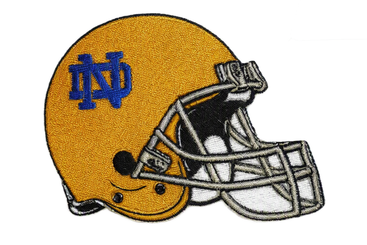 Notre Dame Irish embroidered iron-on patch