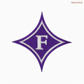 Furman Paladins University embroidered iron-on patch