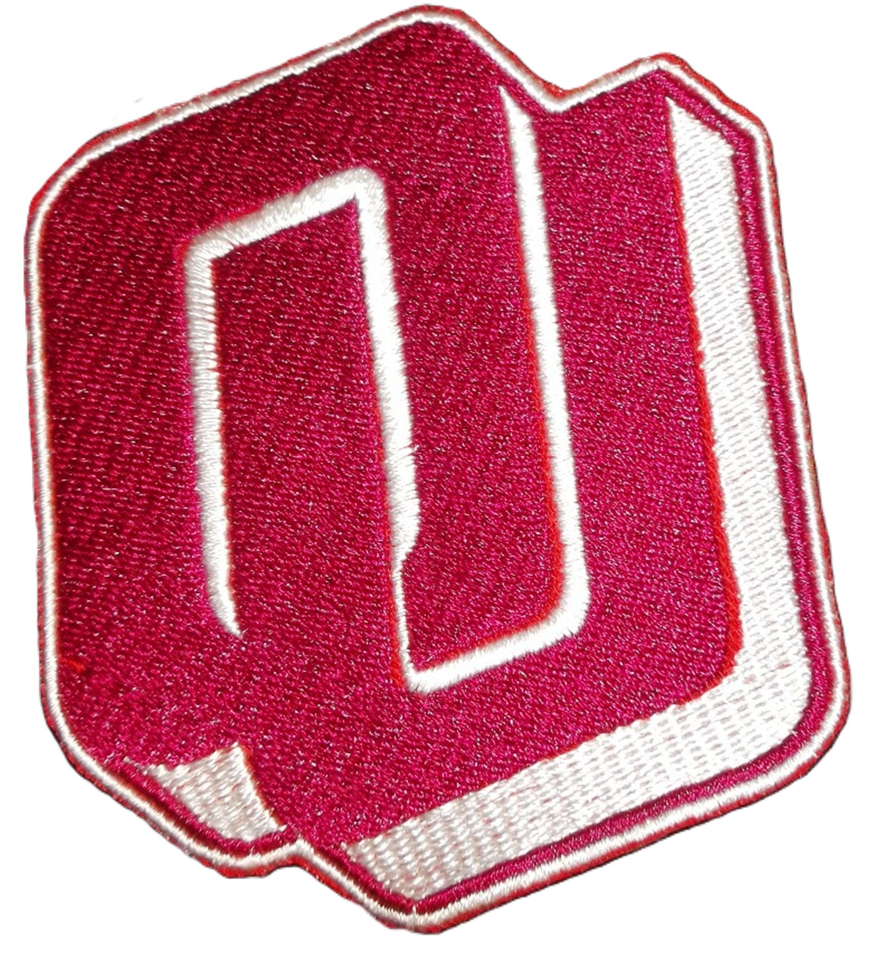 Oklahoma Sooners embroidered iron-on patch