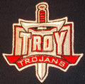 Troy Trojans logo Iron On Patch