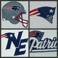 New England Patriots Logo Patch