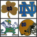 Notre Dame Irish ( leprechaun )   iron on patches