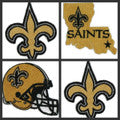 New Orleans Saints Iron On Patches