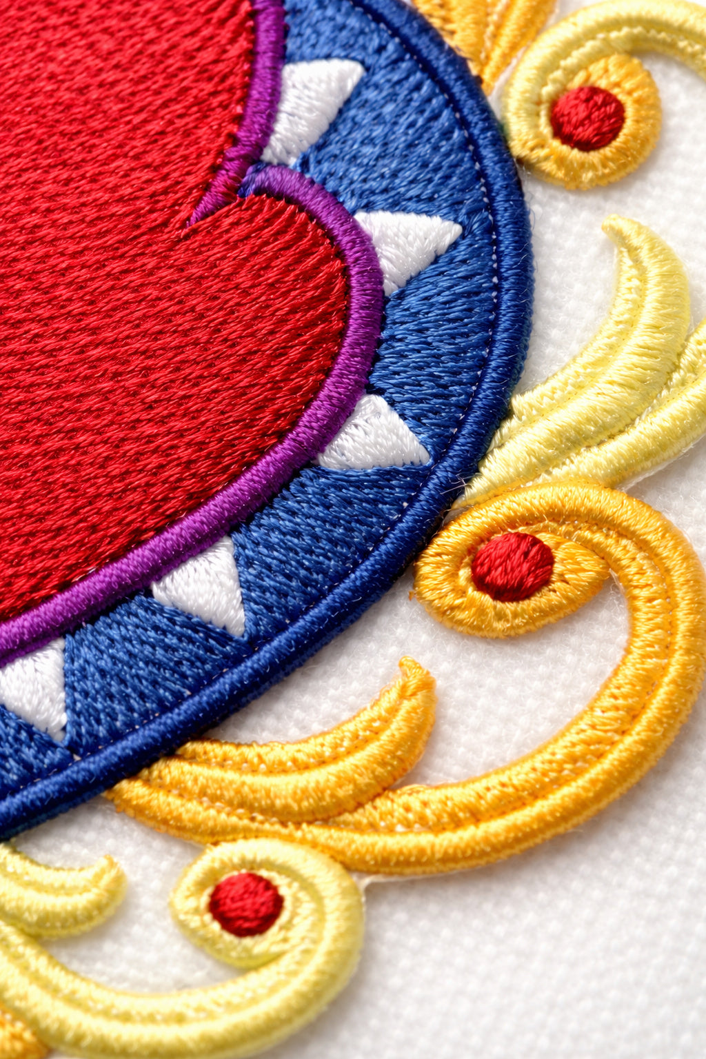 Parche bordado para planchar o coser "Milagro Healing Hearts" (Corazón, Cruz, Milagro), personalizado y único [12,7 cm x 16,3 cm] [Hecho en EE. UU.]