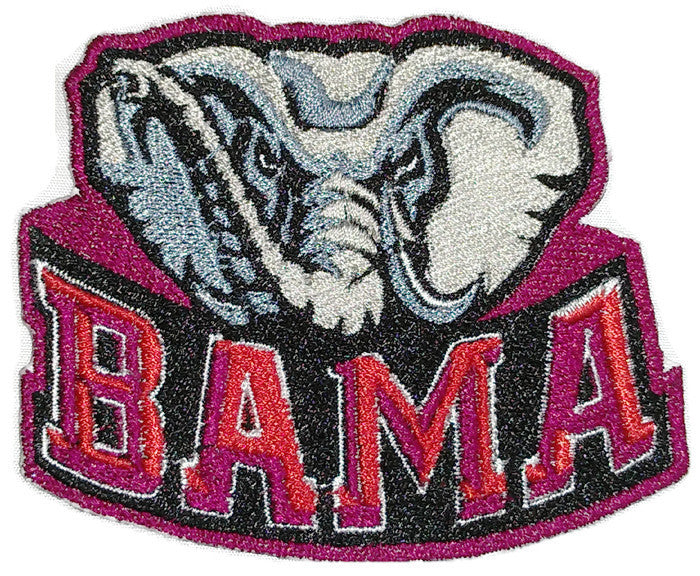 Alabama Crimson Tide embroidered iron-on patch