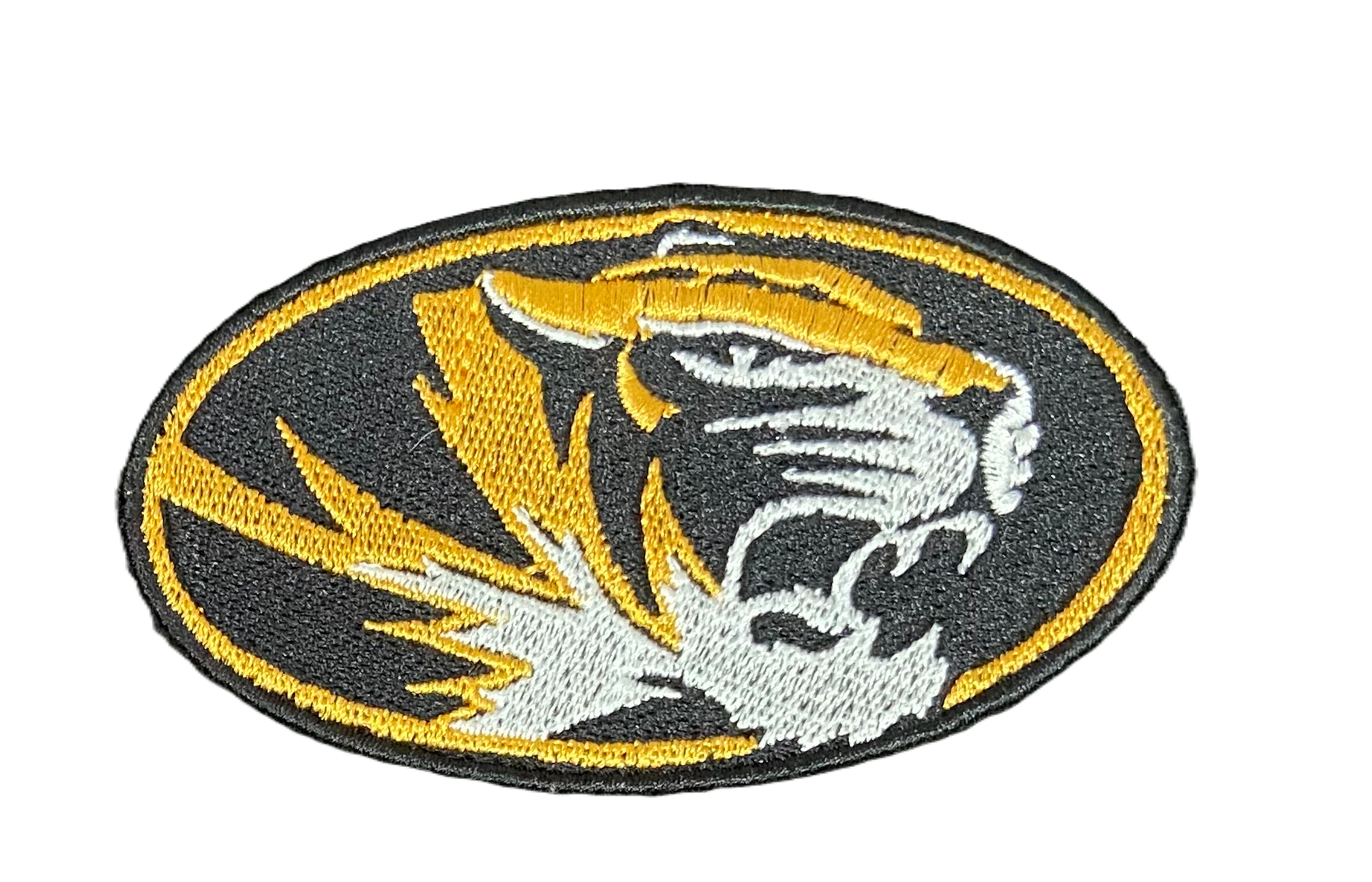 Missouri Tigers embroidered iron-on patch