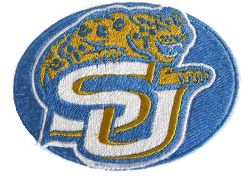 Southern Jaguars embroidered iron-on patch