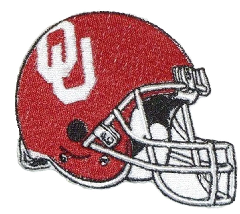 Oklahoma Sooners embroidered iron-on patch