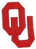 Oklahoma Sooners embroidered iron-on patch