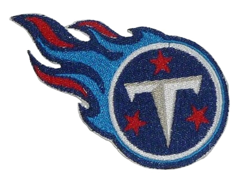 Tennessee Titans embroidered iron-on patch