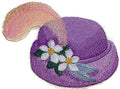 BeyondVision Victorian Hat [Victorian Plumed Hat] / (5.79" x 3.7") [] embroidered iron-on patch