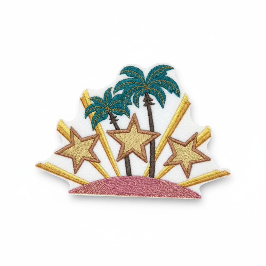 Amazon-compliant product image of embroidered patch