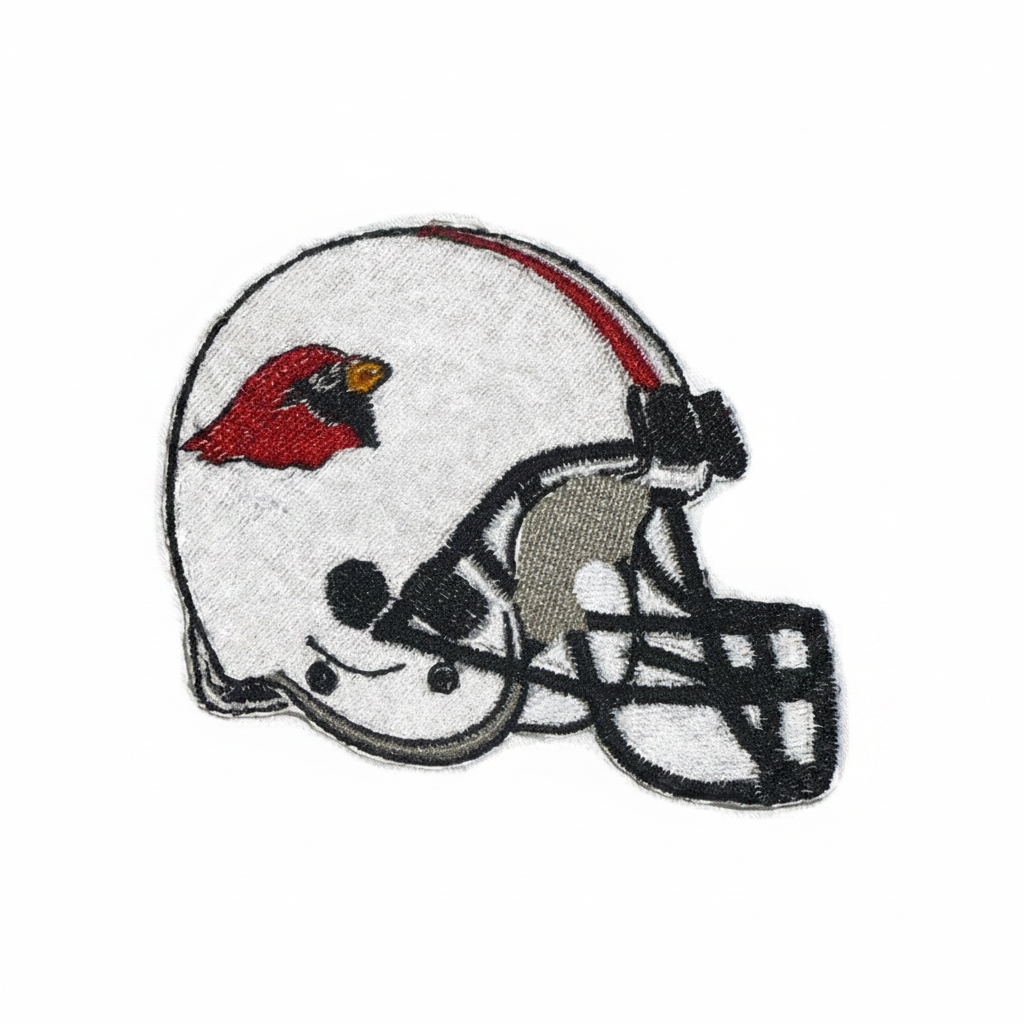 Arizona Cardinals Helmet Embroidered Patch
