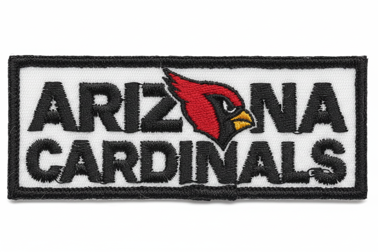 Arizona Cardinals Name Bar Embroidered Patch