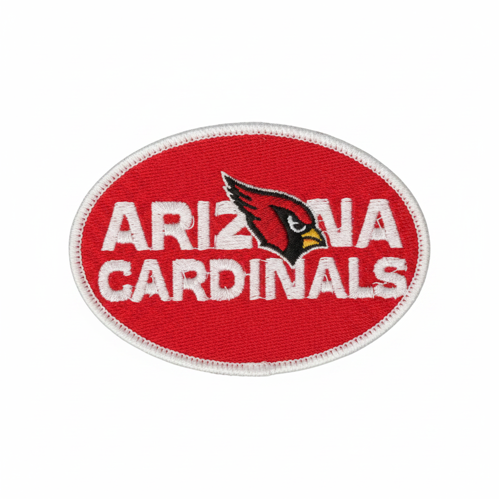 Arizona Cardinals Oval Embroidered Patch