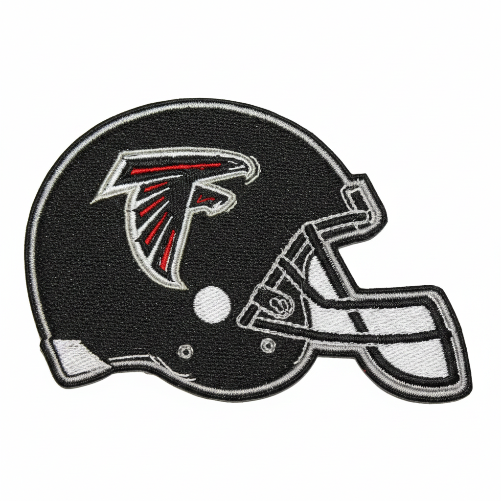 Atlanta Falcons Helmet Embroidered Patch