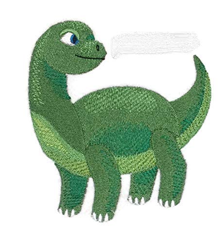Custom and Unique Dinosaurus [I am a Brontosaurus (5" x 4.47") [Made in USA]