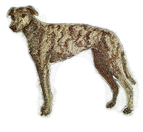 Amazing Custom Dog Portraits [Greyhound] Embroidery Iron On/Sew Patch (5.4" x 4.8")[Made in USA]